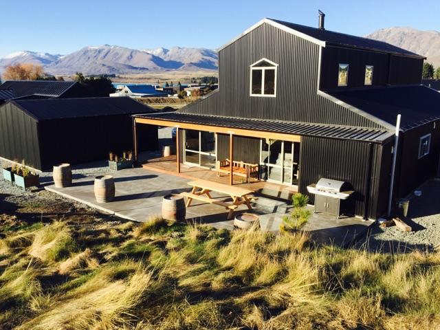 Tractor Shed Villa Lake Tekapo Exteriör bild